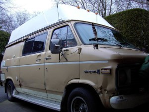 Buckskin before repairs - Vancouver - Dec 2002